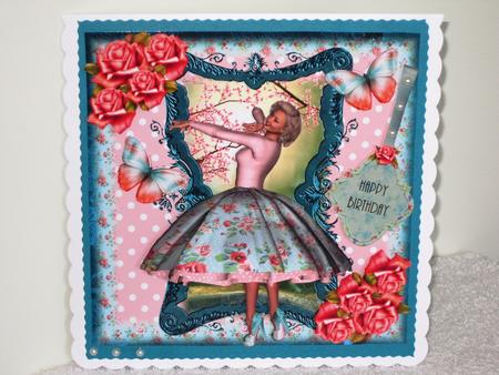 Beautiful Morning Card Front Kit by Wayne Swan