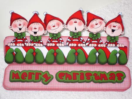A Merry Little Christmas Over the Top Easel Card Kit by Wayne Swan