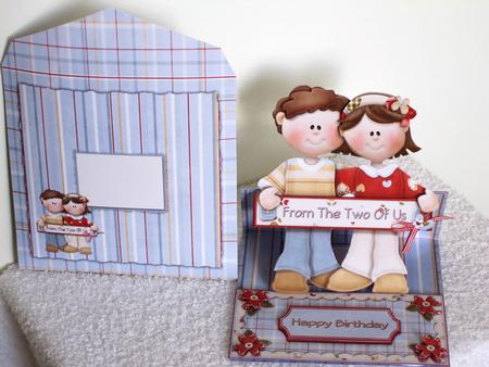 Dual Greetings Shaped Easel Card Kit Featured Gallery Photo