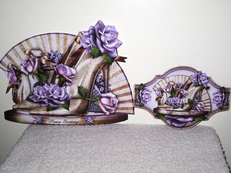 Beautiful Present for Ladies (high Heels Shoes with Roses) by Wayne Swan