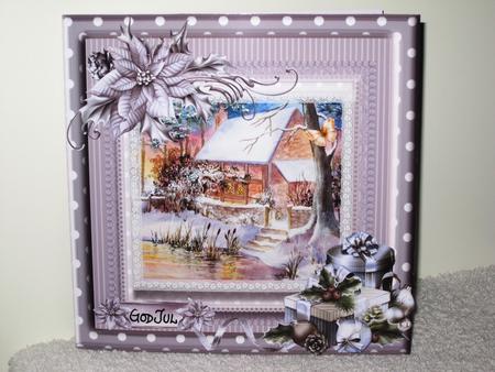 Beautiful Winter Cottage Topper by Wayne Swan