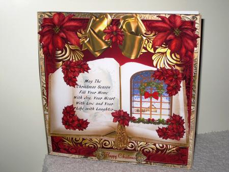 The Christmas Book Card Front Kit by Wayne Swan