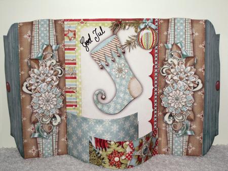 Pop Out Bengi Card Stocking by Wayne Swan