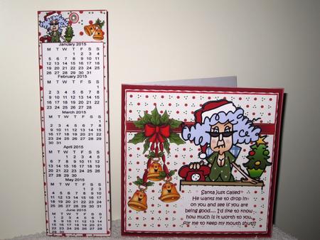 8x8 Stella Santa Just Called Mini Kit by Wayne Swan