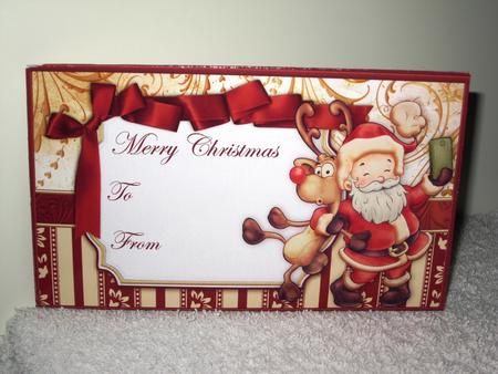 Christmas Money Wallet Santa Selfie by Wayne Swan