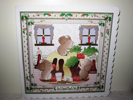 Dear Santa 8x8ins Mini Kit by Wayne Swan