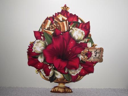 Beautiful Vintage Basket of Flowers by Wayne Swan