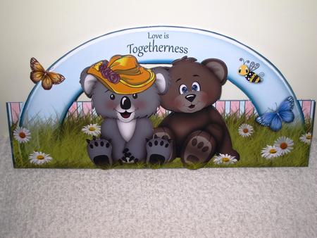 Love is Togetherness Bears by Wayne Swan