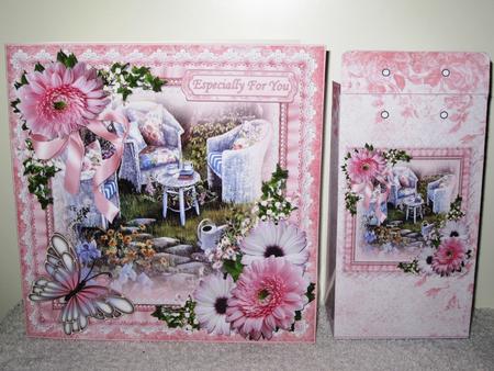 8x8 Afternoon Tea with Flowers Mini Kit by Wayne Swan