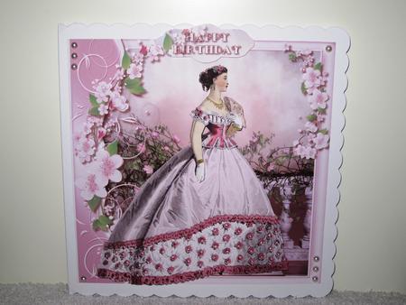 Victorian Lady in Pink Blush Mini Kit by Wayne Swan