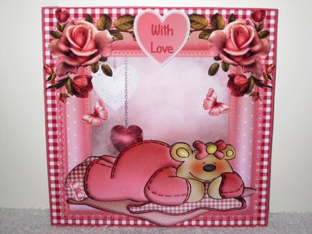 Cute Baby Blanket Card Front Kit by Wayne Swan