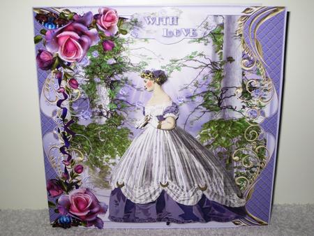 Victorian Lilac Rose Lady Mini Kit by Wayne Swan