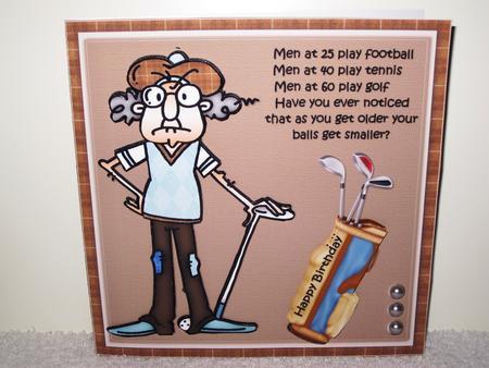 8x8 Gus and His Shrinking Balls, Golf That Is, Mini Kit by Wayne Swan