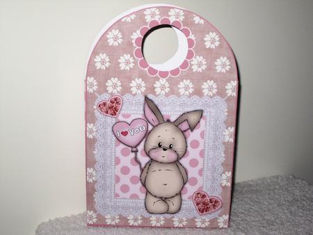 Some Bunny Loves You Large Gift Bag by Wayne Swan