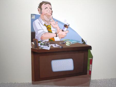 Birthday/retirement Doctor Shaped by Wayne Swan