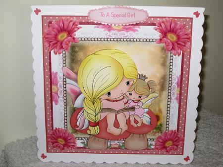 Fairies Story Time Card Front Kit by Wayne Swan