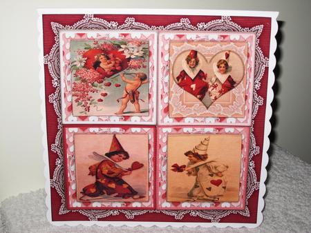 Xoxo Cardtopper with Inlet 126 by Wayne Swan