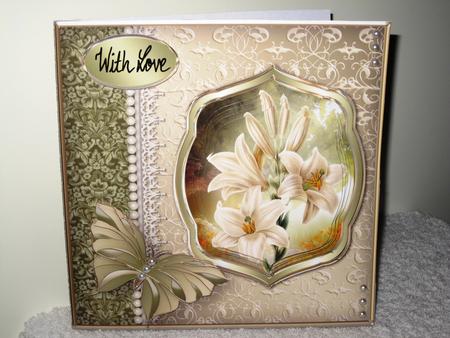 Lily Garden Lace and Pearls Card Mini Kit by Wayne Swan