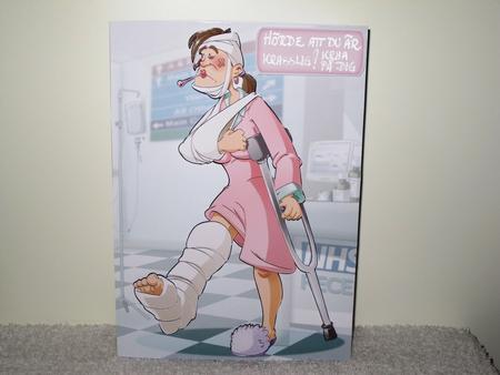Get Well Soon Dudess Ii by Wayne Swan