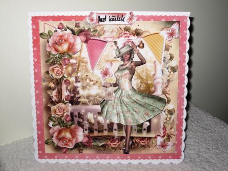 The Village Fete Card Front Kit by Wayne Swan
