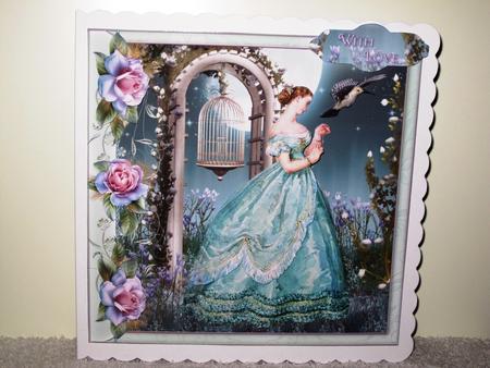 Victorian Lady Bird in Flight Mini Kit by Wayne Swan