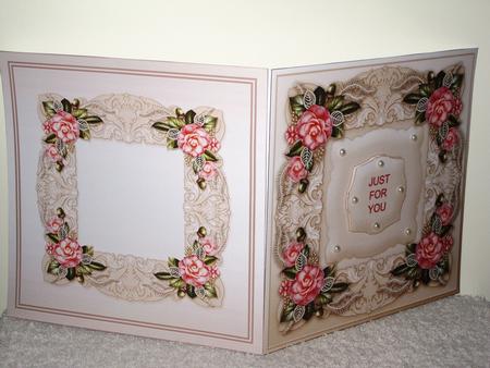 Pink Camellias Matching 8in x 8in Insert Plate by Wayne Swan
