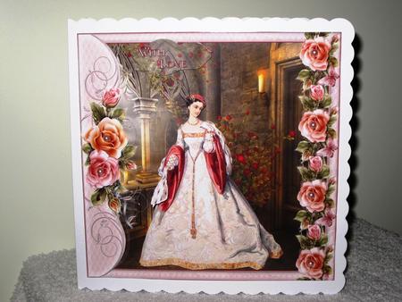 Medieval Lady Fashion and Roses Mini Kit by Wayne Swan