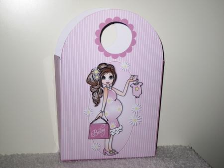 Yummy Mummy Emma Pink Large Gift Bag by Wayne Swan