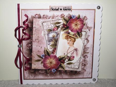 Flowers and Memories Card and Decoupage by Wayne Swan