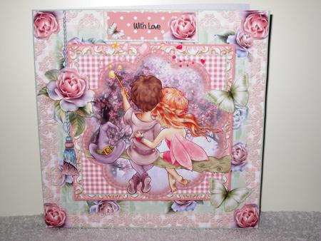 Fairy Love 8x8 Topper by Wayne Swan