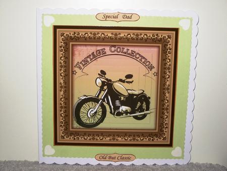 Vintage Collection Motor Bike Pyramage by Wayne Swan