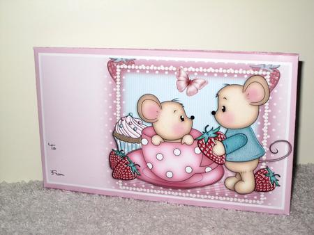 Strawberry Mice Money Wallet by Wayne Swan