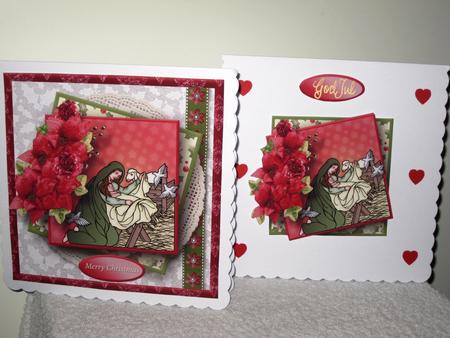 A Stable in Bethlehem Layered Card Mini Kit by Wayne Swan