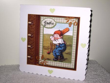 Cricket as Batty as They Come Topper & Decoupage by Wayne Swan