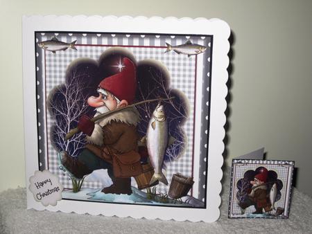 The Dedicate Fisherman Card Front Kit by Wayne Swan