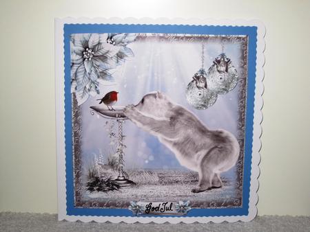 Beautiful Polar Bear Cub Topper by Wayne Swan