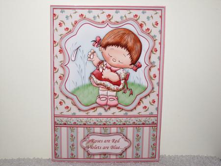 Loves Me Loves Me Not -  Valentine Topper & Decoupage by Wayne Swan