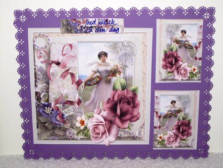 Basket of Cut Flowers Mini Kit by Wayne Swan