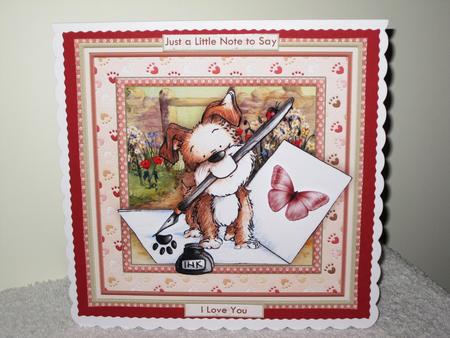 Pawsitive Thoughts All Occasions Decoupage Mini Kit by Wayne Swan