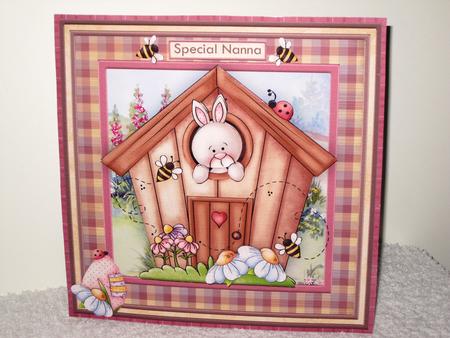 Bunny House New Home, Birthday or Easter Mini Kit by Wayne Swan