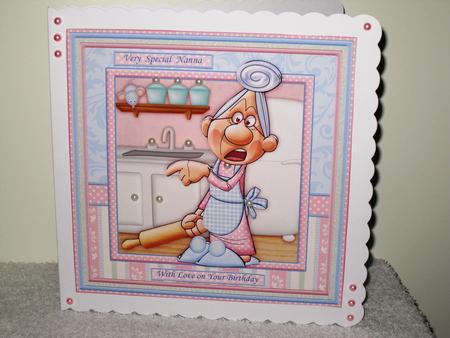 Be Afraid Very Afraid Menopausal Lady in the House Mini Kit by Wayne Swan