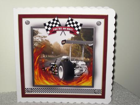 Your So Hot 8x8 Card Front Kit by Wayne Swan