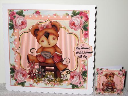 Love to Garden Card Front Kit by Wayne Swan