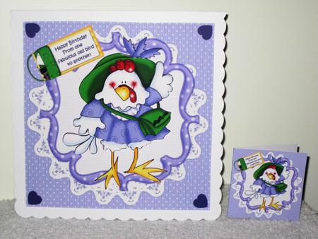 8x8 from One Old Bird to Another Mini Kit by Wayne Swan