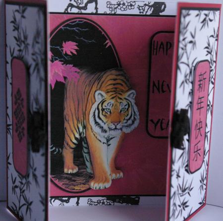 Tiger Topper Birthday or Chinese New Year by Wendy A-R Wendy A-R