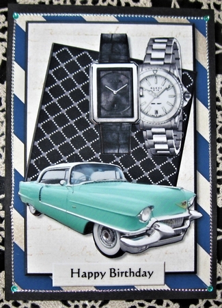 A5 Male Card by Wendy De Winter
