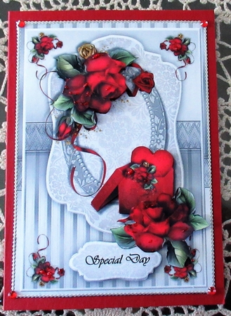 A5  Beautiful Roses by Wendy De Winter