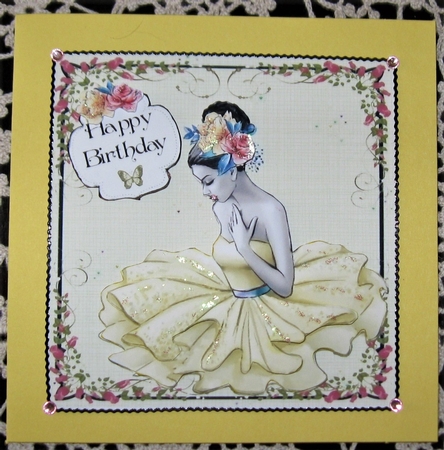Ballet Card Front 2 by Wendy De Winter