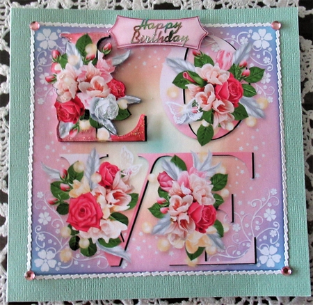 LOVE CARD QuickCard-2 by Wendy De Winter