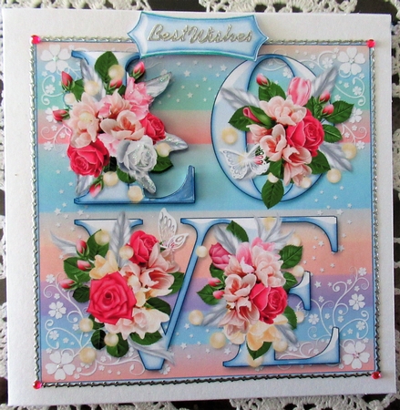 LOVE CARD QuickCard-4 by Wendy De Winter